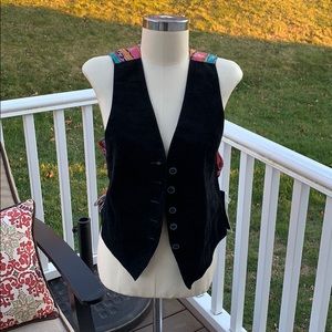 Vintage Suede Leather Vest!❤️